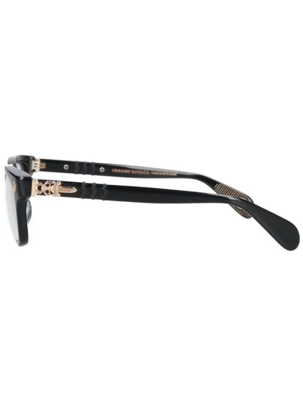 Chrome Hearts Testerical Dagger Temple Wellington Sunglasses 52 Eyewear